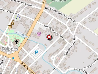 Carte de Abl Taxis à Suippes