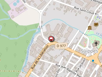 Carte de Ecole Maternelle à Suippes