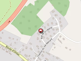 Carte de Salle Polyvalente à Beuvillers