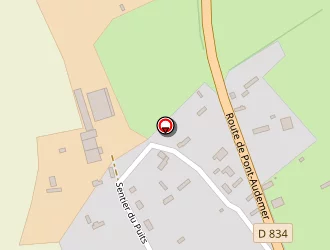 Carte de Pean Thierry à Courbépine