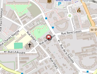 Carte de Green Up à Metz