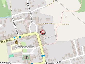 Carte de Bach Alexandre à Noisseville