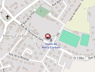 Carte de Aeva à Méry-corbon