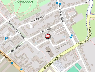 Carte de Paslaru Iris à Metz