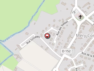 Carte de Agence Postale à Méry-corbon