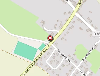 Carte de Stade à Beuvardes