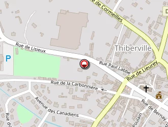 Carte de Segeca (sté Expertise Comptable) à Thiberville