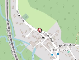 Carte de Gabelle André à Brignancourt