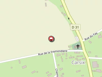 Carte de Prevosteau à Carsix