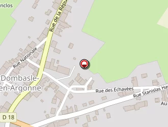 Carte de La Poste à Dombasle-en-argonne