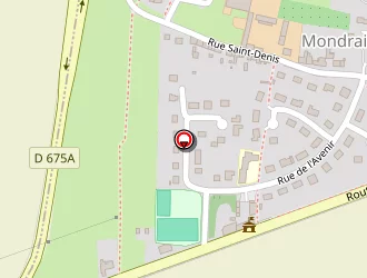 Carte de Lcepi à Mondrainville