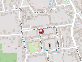 Carte de Gisèle Bourdeillette à Metz