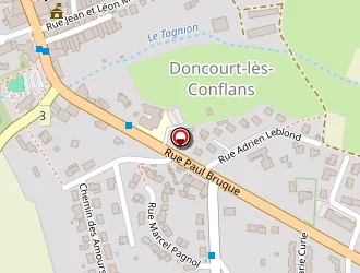 Carte de Stade à Doncourt-lès-conflans