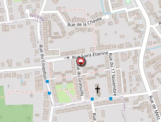 Carte de Foyer Des Anciens Des Quatre Bornes à Metz