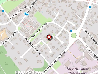 Carte de Berthet Adph à Éterville