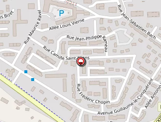 Carte de Desire Morgan à Lisieux