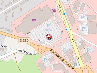 Carte de S . E . V à Haudainville