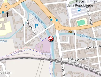 Carte de Instal-elec à Lisieux