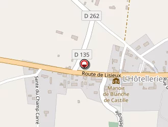 Carte de Beau Gest à Hôtellerie (l')