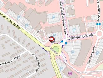 Carte de Cedeo à Haudainville