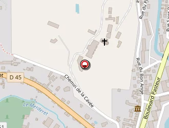 Carte de L'empreinte à Lisieux