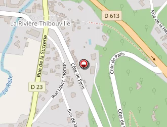 Carte de Lebel à Nassandres