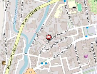 Carte de Alain Afflelou à Lisieux