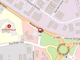 Carte de Polyclinique De Lisieux à Lisieux