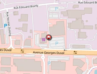 Carte de B'plast à Lisieux