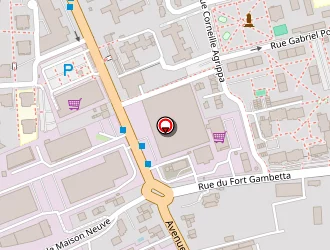 Carte de Europcar à Woippy