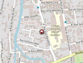 Carte de Ville De Lisieux à Lisieux