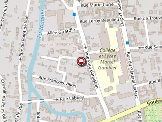 Carte de Centre D'action Médico-sociale Précoce (camsp) à Lisieux