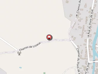 Carte de Chaudey Bernard à Lisieux