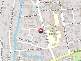 Carte de Eglise Réformée à Lisieux