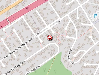 Carte de Terrain De Pétanque à Cocheren