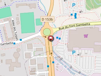 Carte de Républicain Lorrain à Woippy