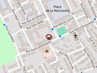 Carte de Groupe Scolaire Paul Eluard à Persan