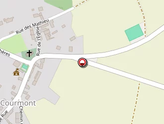 Carte de Terrain De Pétanque à Courmont