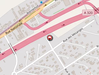 Carte de Agence Postale Communale à Cocheren