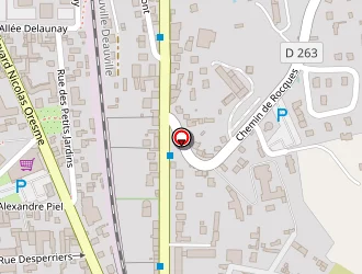 Carte de Maison Des Buissonnets à Lisieux