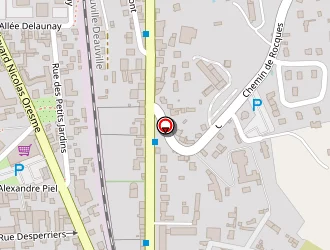 Carte de Neuville Julien à Lisieux