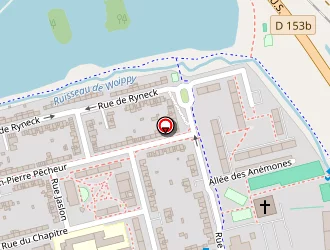 Carte de Place Du Chapitre à Woippy