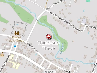 Carte de Guegain Pierre à Thiers-sur-thève