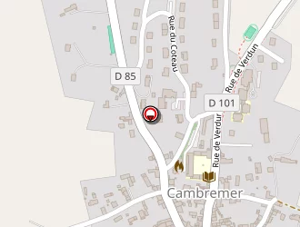 Carte de Pompiers à Cambremer