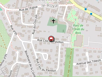 Carte de Corm'ella Danse à Cormelles-le-royal