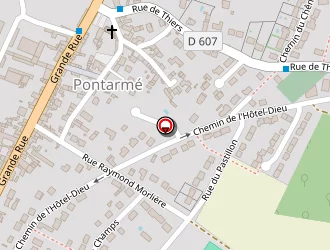 Carte de Catherine Millot à Pontarmé