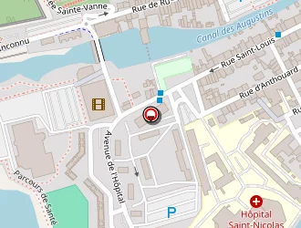 Carte de Centre Social D'argonne à Verdun