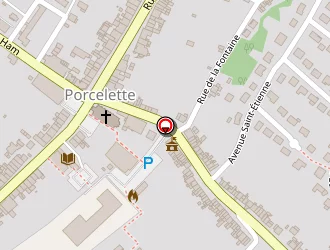 Carte de Michèle Cathy à Porcelette