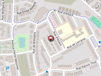 Carte de Pierre Evelyne à Woippy