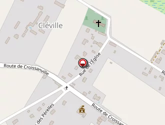 Carte de Ell à Cléville